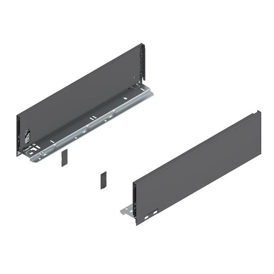 Blum Legrabox 770K4502S 128/101mm Orion szürke káva 450mm mélységű Blum Legrabox 770K4502S 128/101mm Orion szürke káva 450mm mélységű