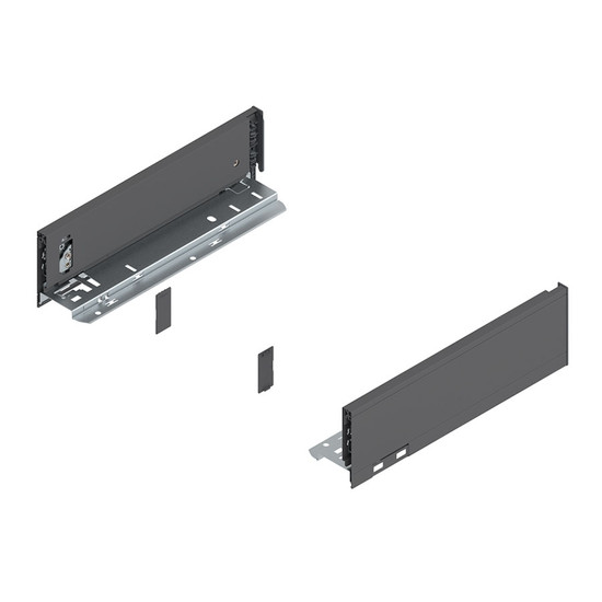 Blum Legrabox 770M3002S 90/63mm Orion szürke káva 300mm mélységű Blum Legrabox 770M3002S 90/63mm Orion szürke káva 300mm mélységű