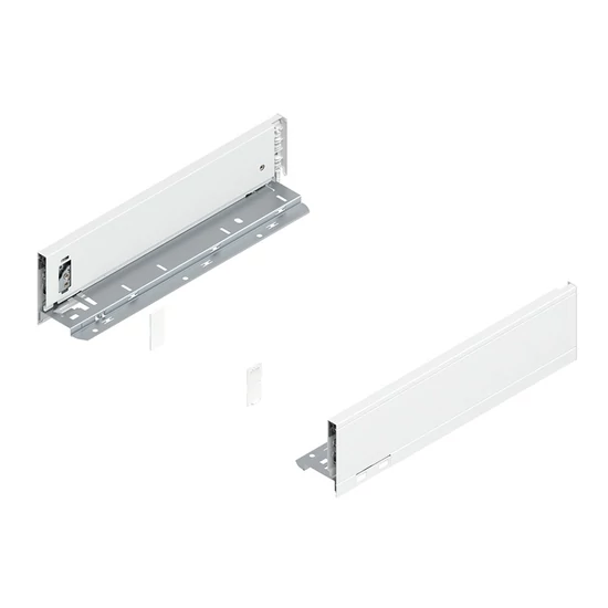 Blum Legrabox 770M3502S 90/63mm Selyemfehér káva 350mm mélységű