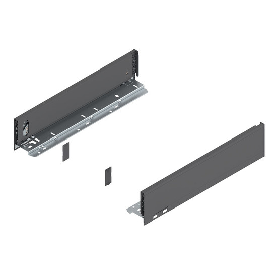 Blum Legrabox 770M4002S 90/63mm Orion szürke káva 400mm mélységű Blum Legrabox 770M4002S 90/63mm Orion szürke káva 400mm mélységű