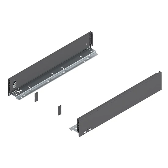 Blum Legrabox 770M5002S 90/63mm Orion Szürke káva 500mm mélységű