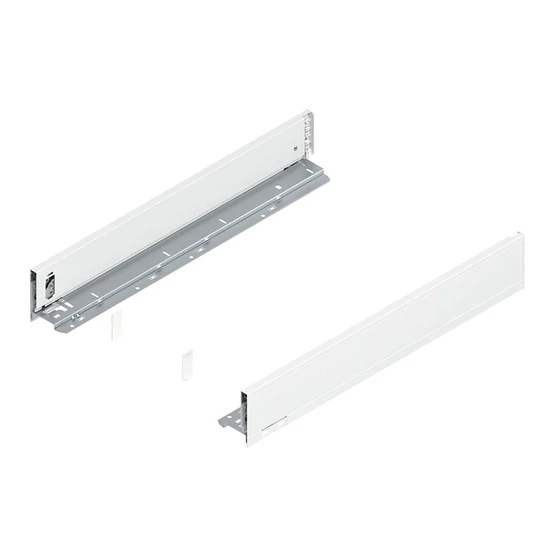 Blum Legrabox 770M5502S 90/63mm Selyemfehér káva 550mm mélységű