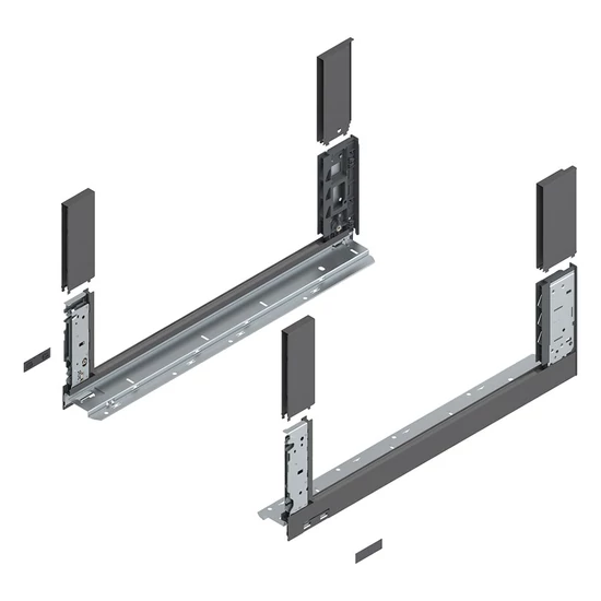 Blum Legrabox 780C5502S 177/148mm FREE Orion szürke káva 550mm mélységű