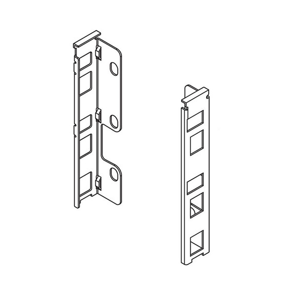 Blum Legrabox ZB7K000S hátfalrögzítő Orion szürke