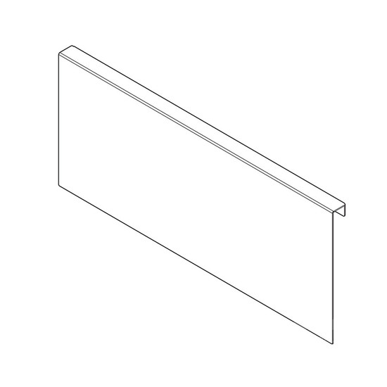 Blum Legrabox ZC7A0P0F Ambia-line 218mm Adapterprofil Fehér