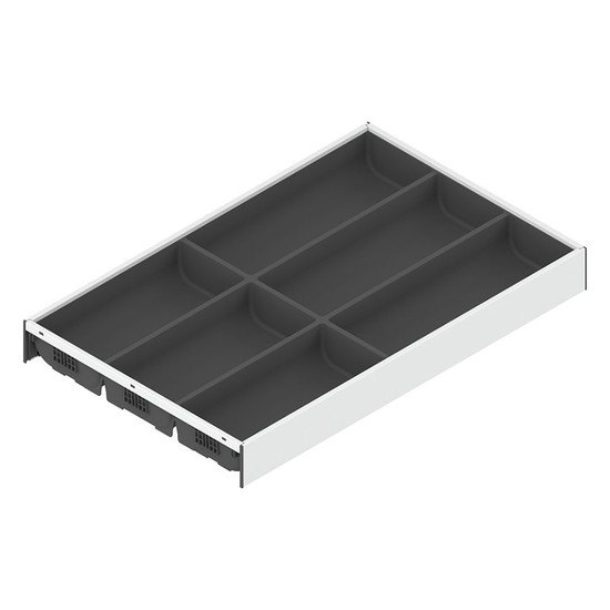 Blum Legrabox ZC7S500BS3 Ambia-line fiókosztó keret Fehér/Orion szürke Blum Legrabox ZC7S500BS3 Ambia-line fiókosztó keret Fehér/Orion szürke