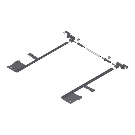 Blum Legrabox ZS7M400LU Oldalstabilizátor egységcsomag 400mm-ig Blum Legrabox ZS7M400LU Oldalstabilizátor egységcsomag 400mm-ig