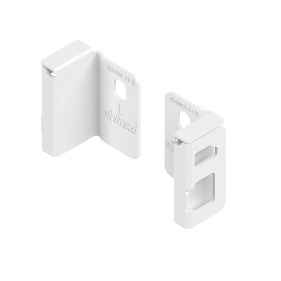 MerivoBox Hátfalrögzítő ZB4N000S 60mm Selyemfehér MerivoBox Hátfalrögzítő ZB4N000S 60mm Selyemfehér