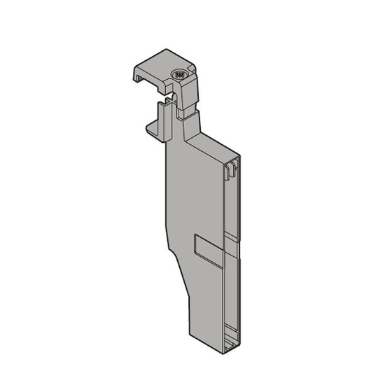 Blum Orga-line Z40C0002Z keresztosztó záróelem magasító korláthoz Szürke Blum Orga-line Z40C0002Z keresztosztó záróelem magasító korláthoz Szürke
