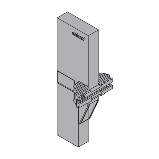 Blum Orga-line Z40L0002 keresztosztó záróelem selyemfehér Blum Orga-line Z40L0002 keresztosztó záróelem selyemfehér