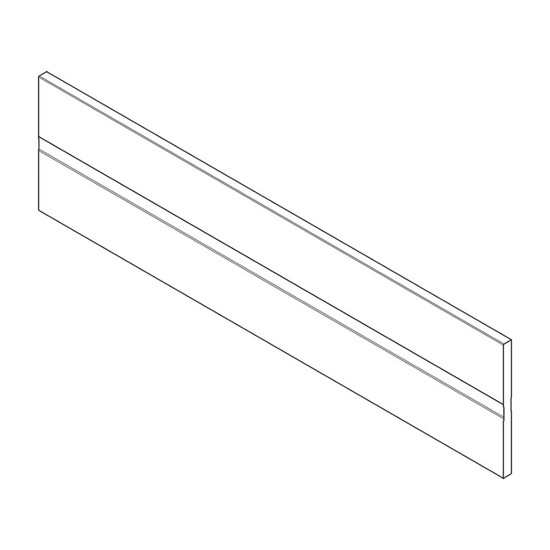 Blum Orga-line Z40L1077A keresztosztó 1200mm selyemfehér Blum Orga-line Z40L1077A keresztosztó 1200mm selyemfehér