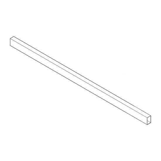 Blum Orga-line ZRG.1104Q keresztkorlát 1200mm selyemfehér Blum Orga-line ZRG.1104Q keresztkorlát 1200mm selyemfehér