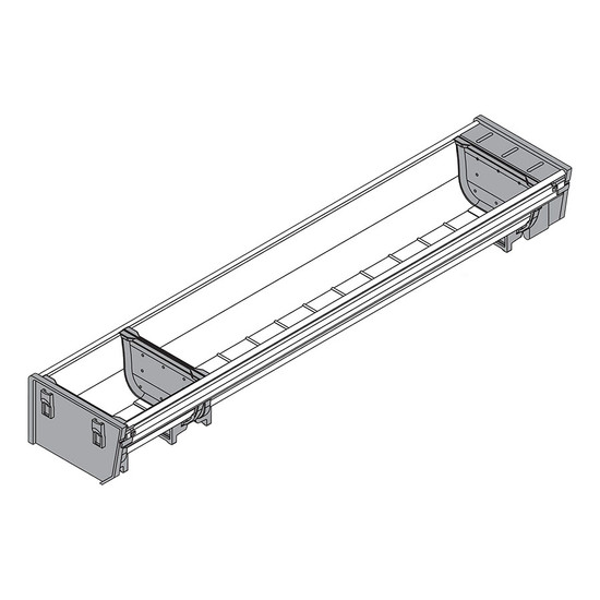 Blum Orga-line ZSI.500BI1N evőeszköztartó 500mm mély fiókba Blum Orga-line ZSI.500BI1N evőeszköztartó 500mm mély fiókba