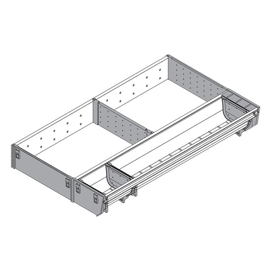 Blum Orga-line ZSI.500KI3N evőeszköztartó 500mm mély fiókba Blum Orga-line ZSI.500KI3N evőeszköztartó 500mm mély fiókba