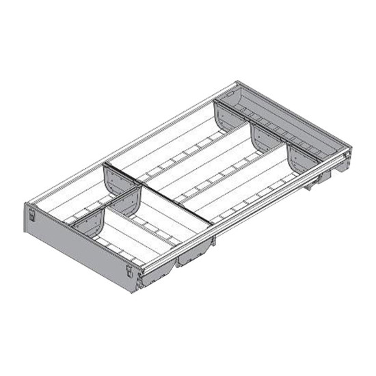 Blum Orga-line ZSI.550BI3 evöeszköztartó 550/400-549mm fiókba Blum Orga-line ZSI.550BI3 evöeszköztartó 550/400-549mm fiókba