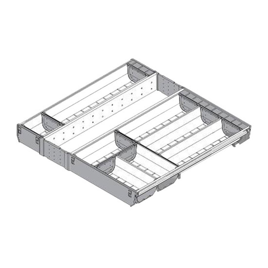 Blum Orga-line ZSI.60VEI6 evőeszköztartó 600mm széles fiókba Blum Orga-line ZSI.60VEI6 evőeszköztartó 600mm széles fiókba