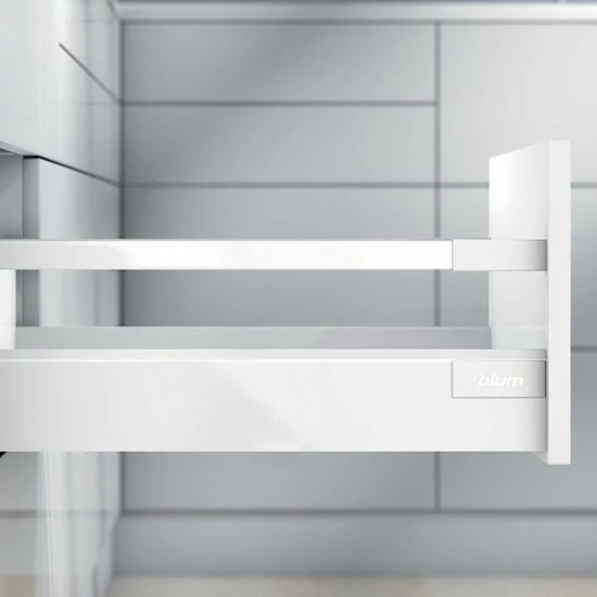Blum Fiókrendszer ANTARO TBM Szett C-400-1-korlát 30kg Fehér