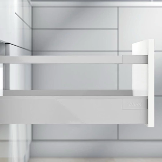 Blum Fiókrendszer ANTARO TBM Szett D-400-1-korlát 30kg Szürke