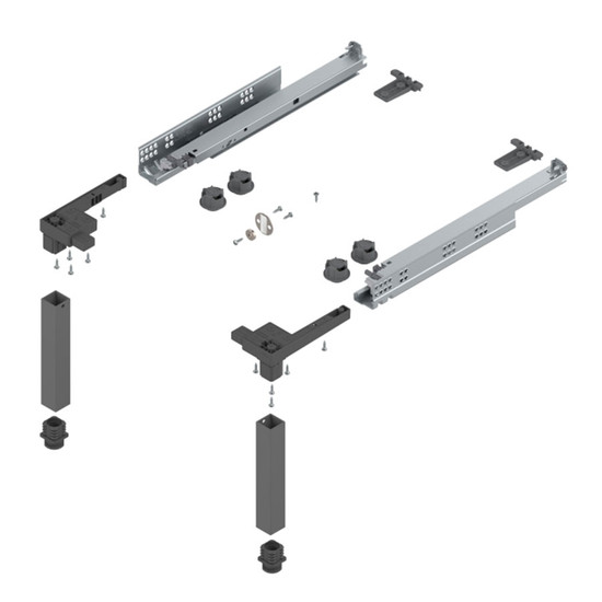 Blum Z95.4100 Space Step lábazati fiókos fellépő 410mm Blum Z95.4100 Space Step lábazati fiókos fellépő 410mm