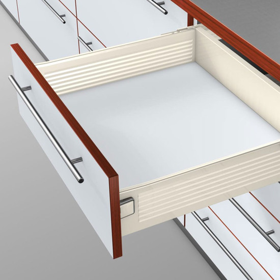 Blum metabox fiók 320K4500C15MX fehér 118mm