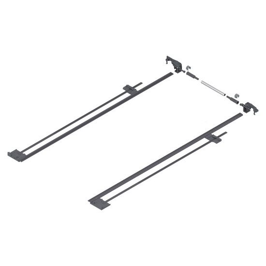 Blum Tandem ZST.750TV Oldalstabilizátor egységcsomag 750mm-ig Blum Tandem ZST.750TV Oldalstabilizátor egységcsomag 750mm-ig