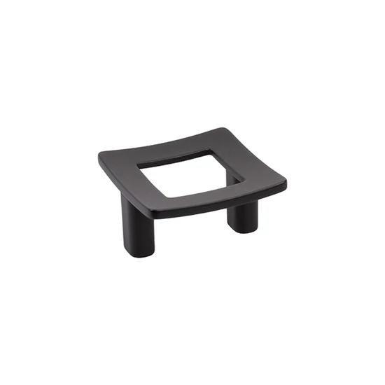 Bútorfogantyú Frame gomb 32mm Matt Fekete Tulip