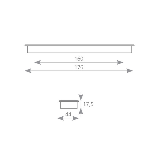 Bútorfogantyú Gliss 160mm Ófekete Tulip Bútorfogantyú Gliss 160mm Ófekete Tulip