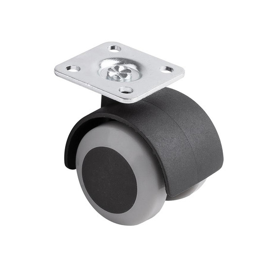 Bútorgörgő puha futófelülettel 40mm Szürke Bútorgörgő puha futófelülettel 40mm Szürke