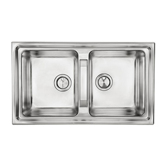 CM Brando mosogató 015104 2med 860x500mm CM Brando mosogató 015104 2med 860x500mm