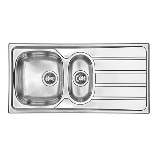 CM Universal mosogató 015445 1,5med+csepp 1000x500mm
