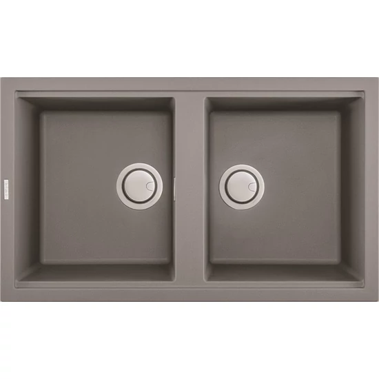 Elleci Best 450 gránit mosogató G48 Cemento 840x480mm