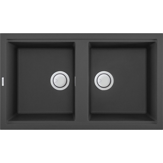 Elleci Best 450 gránit mosogató G59 Antracite 840x480mm Elleci Best 450 gránit mosogató G59 Antracite 840x480mm