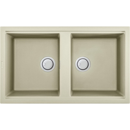 Elleci Best 450 gránit mosogató G62 Bianco Antico 840x480mm Elleci Best 450 gránit mosogató G62 Bianco Antico 840x480mm