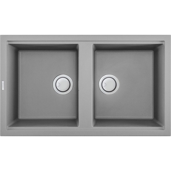 Elleci Best 450 gránit mosogató M79 Aluminium 840x480mm Elleci Best 450 gránit mosogató M79 Aluminium 840x480mm