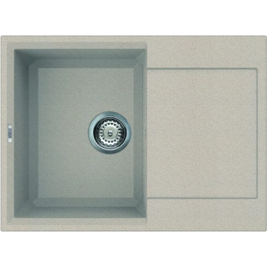 Elleci Easy 135 gránit mosogató G51 Avena 660x480mm