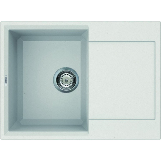 Elleci Easy 135 gránit mosogató G68 Bianco Titano 660x480mm Elleci Easy 135 gránit mosogató G68 Bianco Titano 660x480mm