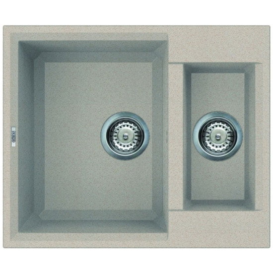 Elleci Easy 150 gránit mosogató G51 Avena 580x480mm