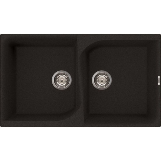 Elleci Ego 450 gránit mosogató G59 Antracite 840x485mm Elleci Ego 450 gránit mosogató G59 Antracite 840x485mm