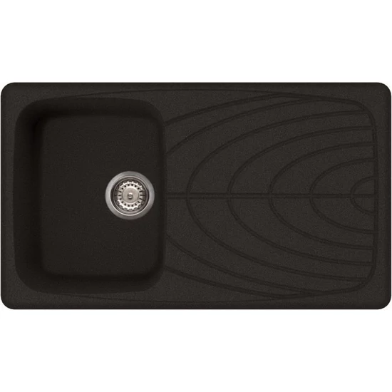Elleci Master 400 gránit mosogató G59 Antracite 840x480mm