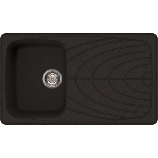 Elleci Master 400 gránit mosogató G59 Antracite 840x480mm