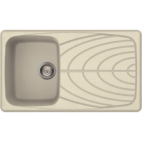 Elleci Master 400 gránit mosogató G62 Bianco Antico 840x480mm Elleci Master 400 gránit mosogató G62 Bianco Antico 840x480mm
