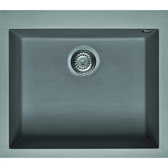 Elleci Quadra 105 gránit mosogató G48 Cemento 550x480mm