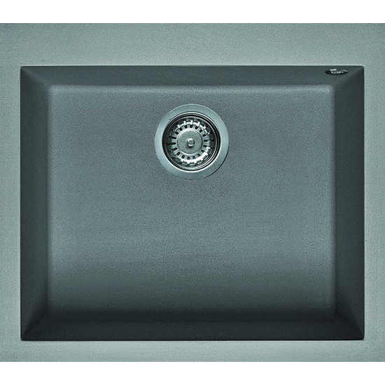 Elleci Quadra 105 gránit mosogató G48 Cemento 550x480mm
