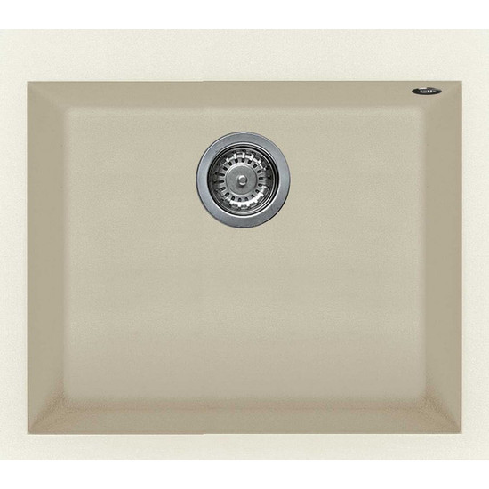 Elleci Quadra 105 gránit mosogató G62 Bianco Antico 550x480mm Elleci Quadra 105 gránit mosogató G62 Bianco Antico 550x480mm