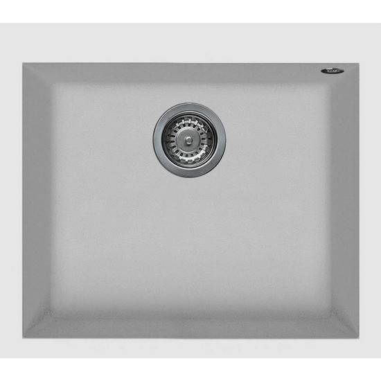 Elleci Quadra 105 gránit mosogató G68 Bianco Titano 550x480mm Elleci Quadra 105 gránit mosogató G68 Bianco Titano 550x480mm