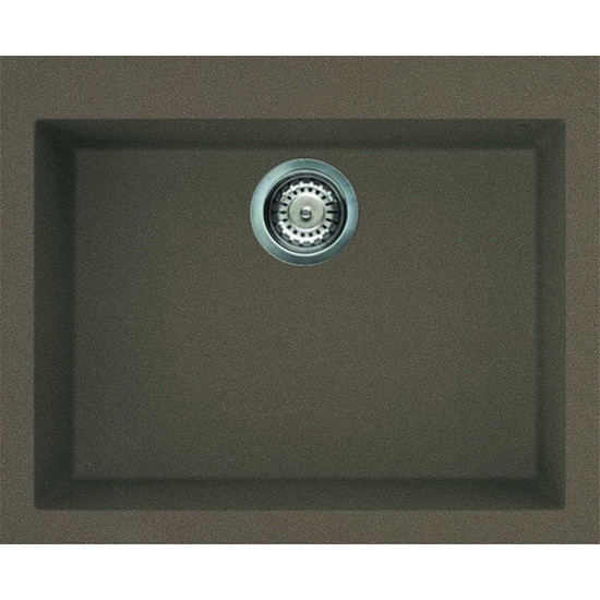 Elleci Quadra 110 gránit mosogató G43 Tortora 590x480mm Elleci Quadra 110 gránit mosogató G43 Tortora 590x480mm