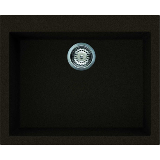 Elleci Quadra 110 gránit mosogató M78 Espresso 590x480mm