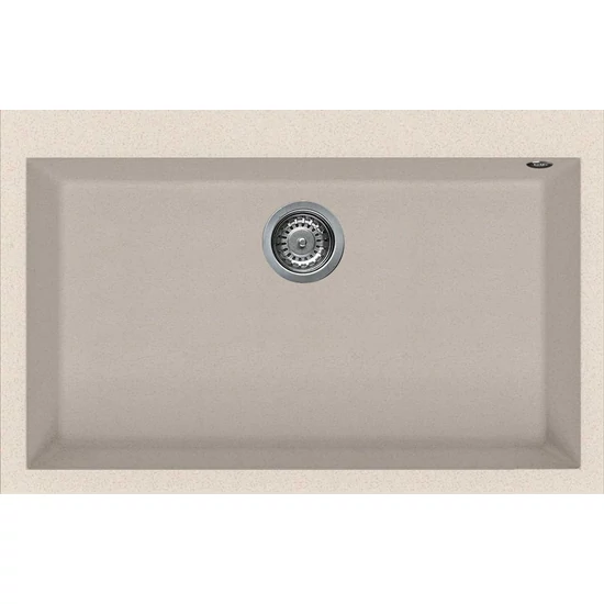 Elleci Quadra 130 gránit mosogató G51 Avena 770x480mm