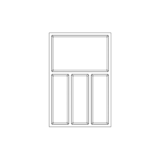 Evőeszköztartó SKY 500/40 (322x474mm) fehér Evőeszköztartó SKY 500/40 (322x474mm) fehér