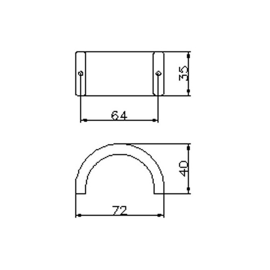 Fogantyú 2035-72 ZN21 64 Nikkel